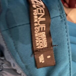 New York & Company Teal Blouse